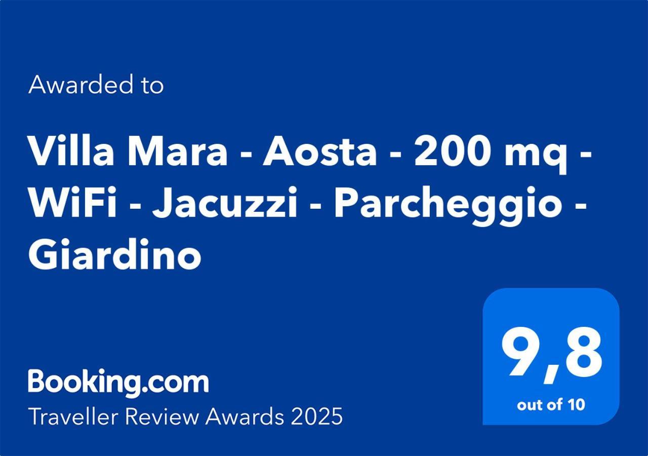 Mara - - 200 Mq - Wifi - Jacuzzi - Parcheggio - Giardino Aosta